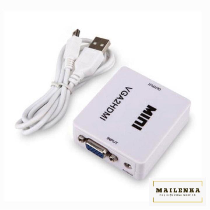 Bộ chuyển đổi tín hiệu từ VGA sang HDMI- VGA to Hdmi Adapter