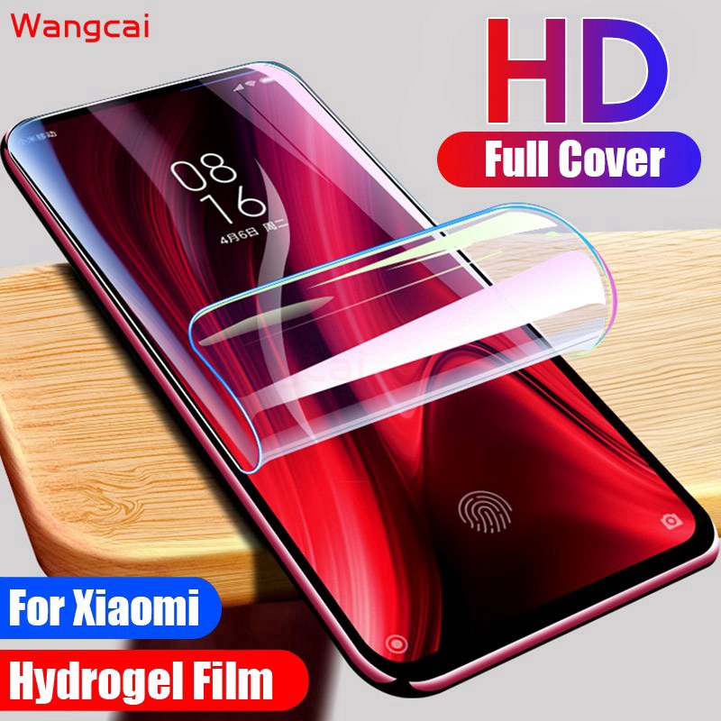 Soft Hydrogel Film Xiaomi Mi 9T Pro A2 Lite Redmi K20 7A 7 GO Note 7 6 6A Full Cover Screen Protector Not Glass