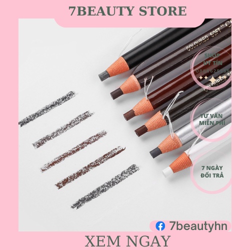 CHÌ XÉ 2 TEM VẼ VÀ KẺ CHÂN MÀY