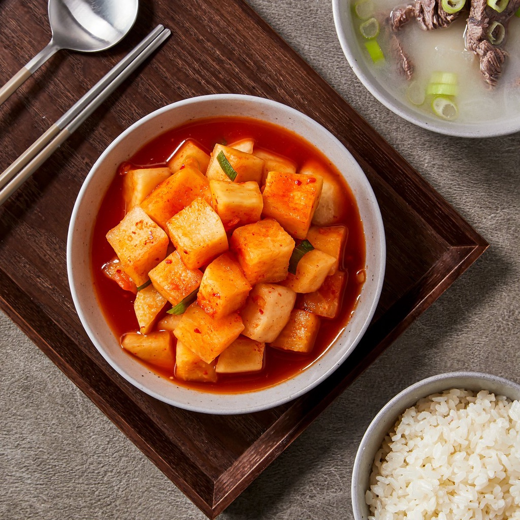 [SHIP HCM] Kim chi cải thảo, kim chi củ cải, kim chi hành lá, kim chi dưa leo hộp 500g, bịch 700g Melyfood