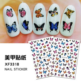 Hình dán sticker nail dán móng mẫu mới 2020