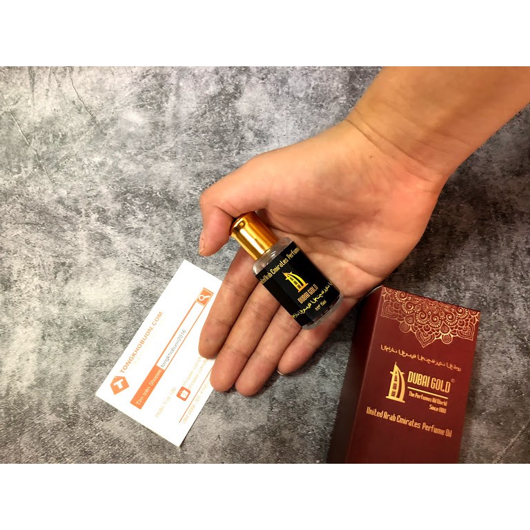 [Sale giá sỉ] Tinh dầu Dubai Gold 15ml nội địa mẫu mới 2019 | BigBuy360 - bigbuy360.vn