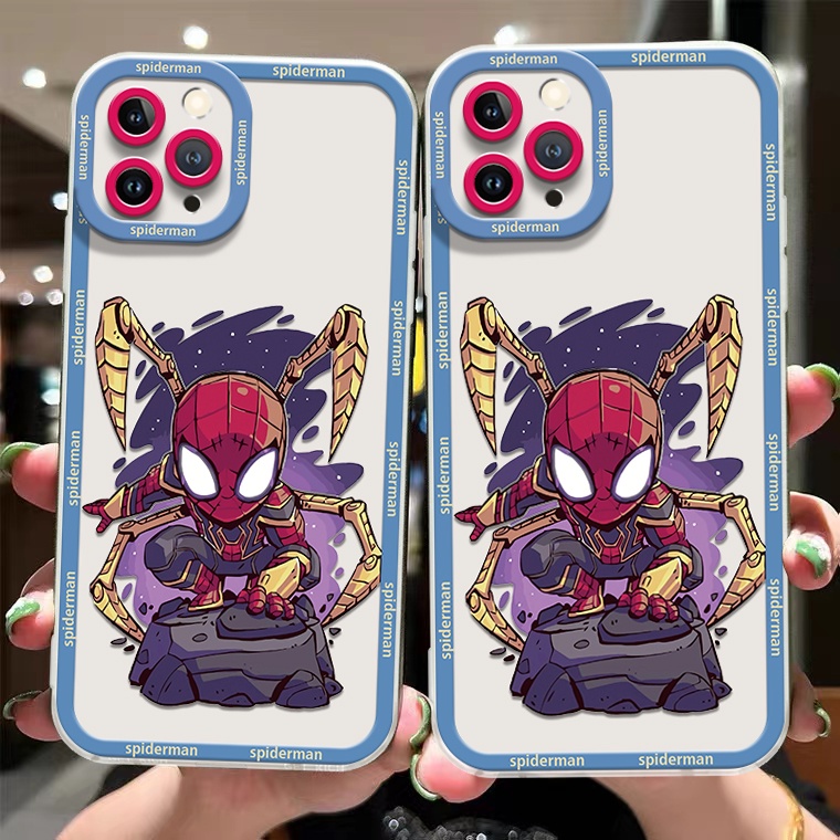 Ốp Điện Thoại Silicon TPU Mềm Trong Suốt Họa Tiết Hoạt Hình Cho IPhone 14 13 12 11 Pro MAX Mini 6S 7 8 Plus X XS XR