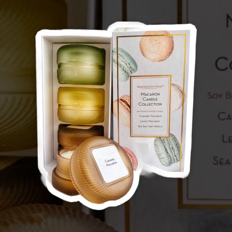 SET NẾN THƠM HỘP MACARON