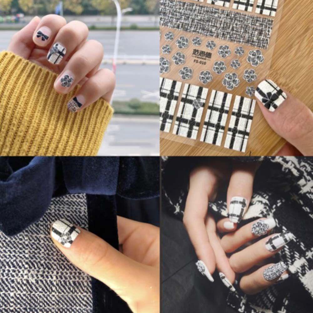 MOCHO Miếng Dán Trang Trí Móng Tay Phong Cách Nhật Bản Thời Trang