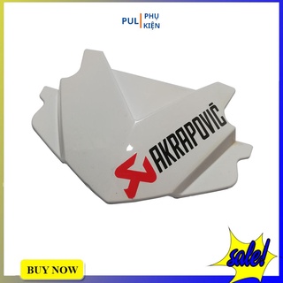 Mão ốp đầu chắn gió Exciter 150 màu trắng logo ngẫu nhiên trang trí làm đẹp xe
