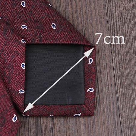 Cravat Nam cỡ trung 7cm cao cấp nhiều mẫu lựa chọn, cà vạt chú rể, Cavat dự tiệc, Calavat công sở CV-788