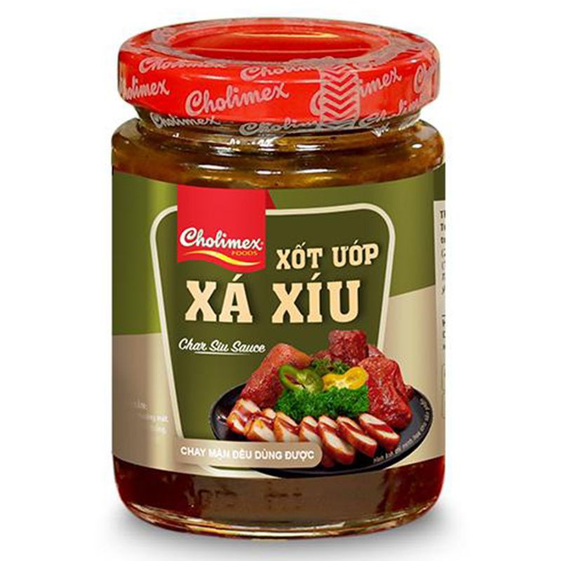 Xốt Ướp Xá Xíu Cholimex Hũ Thủy Tinh 600G