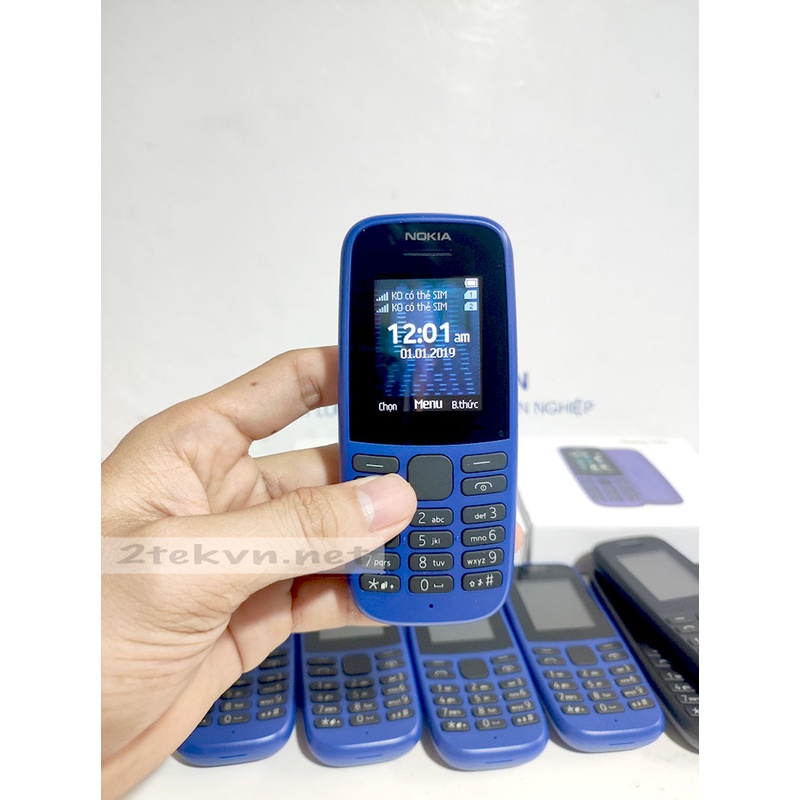 Điện thoại Nokia 105  giá rẻ 2 sim BH 12 Tháng