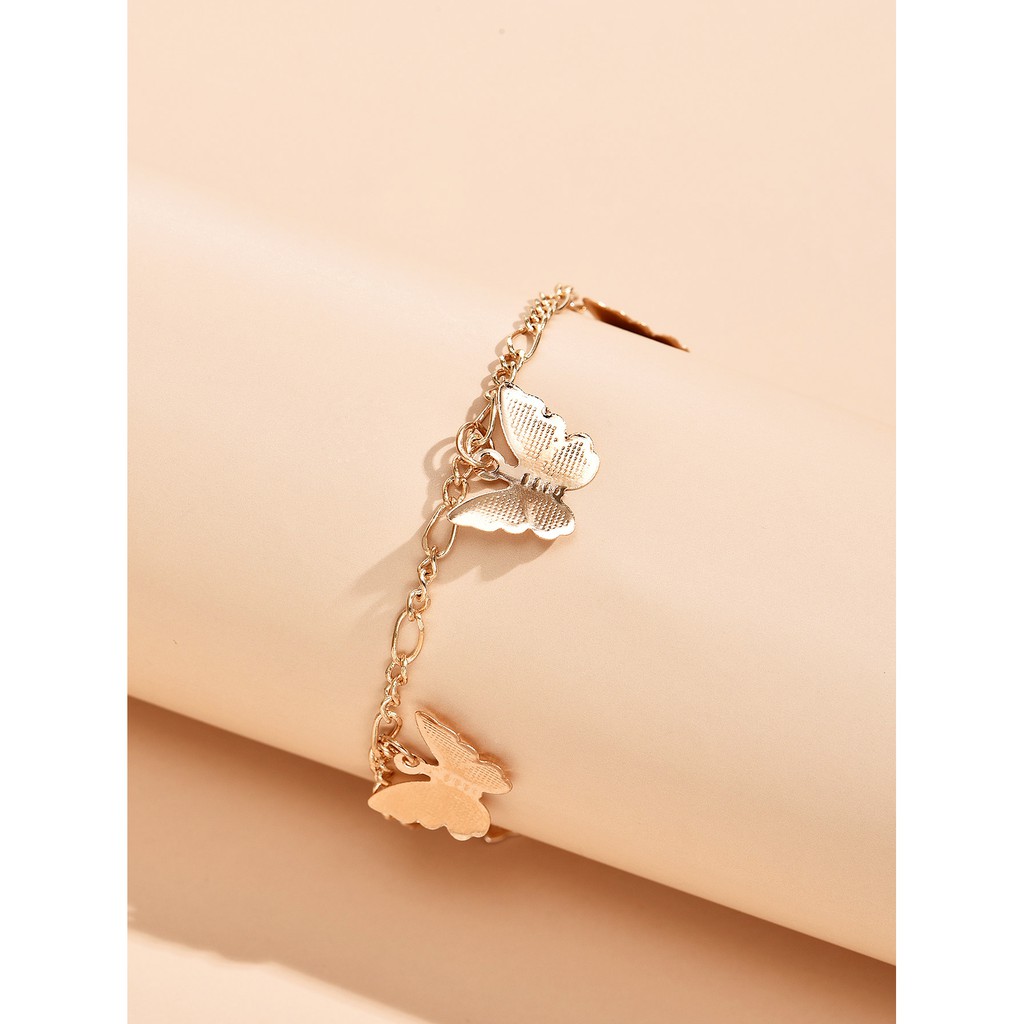 [Mã FACBHOT55 giảm 10K đơn bất kì] Lắc Chân Hợp Kim Hình Bướm Thiết Kế Tinh Tế | BigBuy360 - bigbuy360.vn