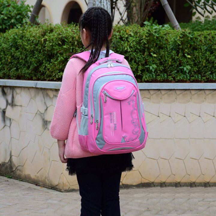 Balo Học Sinh Siêu Nhẹ Chống Thấm Nước Size 45 cm - BALO-15