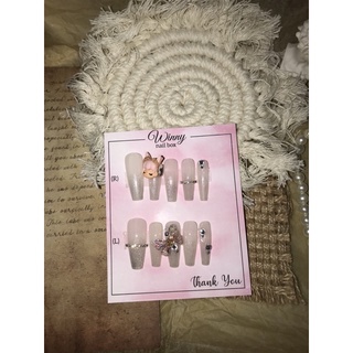 Nailbox móng up móng giả bling cô gái