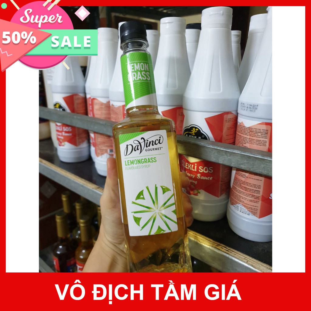 [GIÁ SỈ] Siro DAVINCI Sả chai 700ml