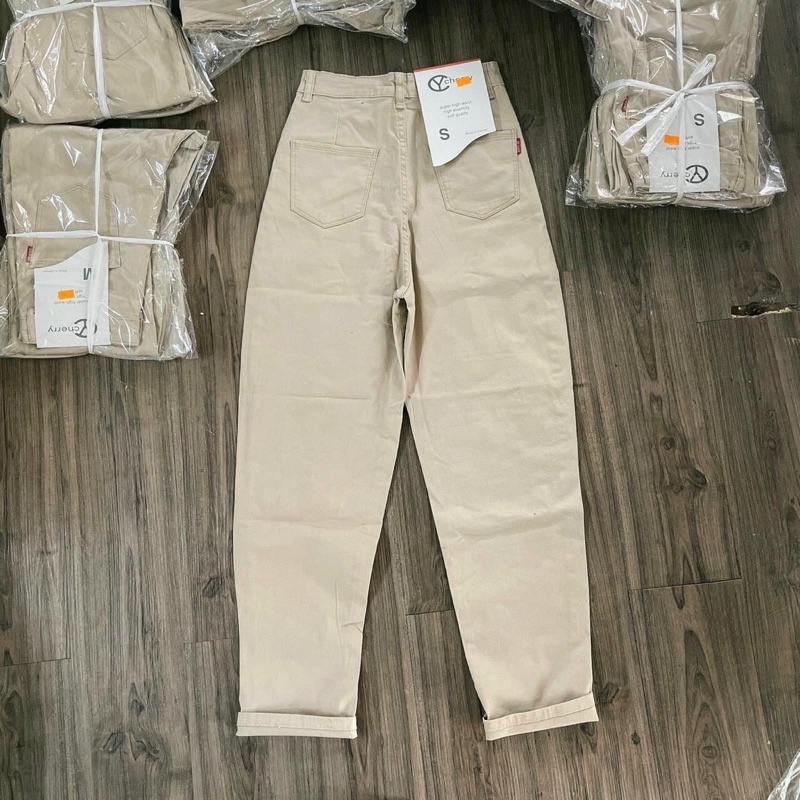 Quần nữ kaki, quần dài nữ ống ôm màu 3 màu size S M L SKUQ-23A