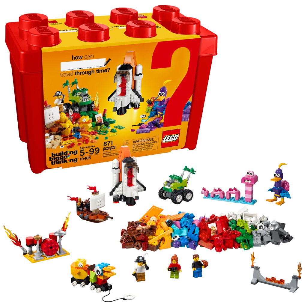 LEGO Classic 10405 Thùng Gạch Nhiệm Vụ Sao Hỏa (871 chi tiết - 1,566kg)