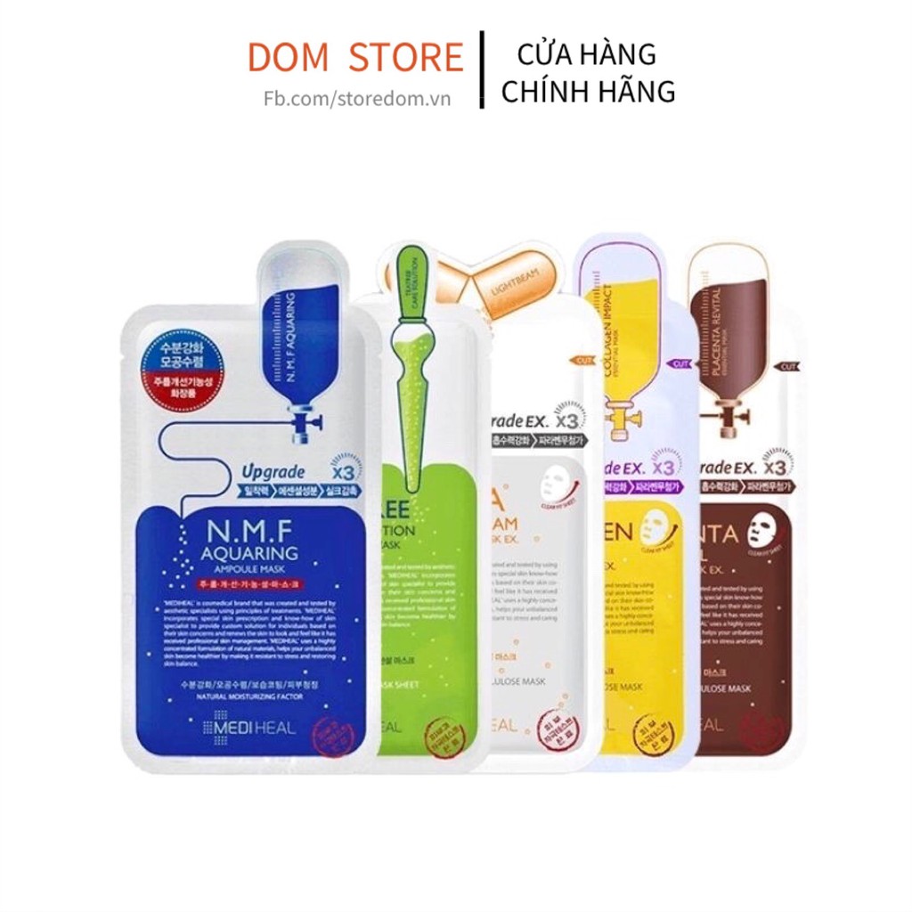 Mặt nạ giấy cấp ẩm hàn quốc, dưỡng da, giảm mụn, tái tạo, phục hồi Mediheal Mask Ex | BigBuy360 - bigbuy360.vn
