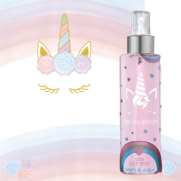 Chai xịt thơm toàn thân Disney - UNICORN EDT 200ml