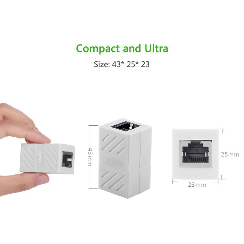 Đầu nối cáp mạng LAN RJ45 chính hãng Ugreen 20311 ✔HÀNG CHÍNH HÃNG ✔