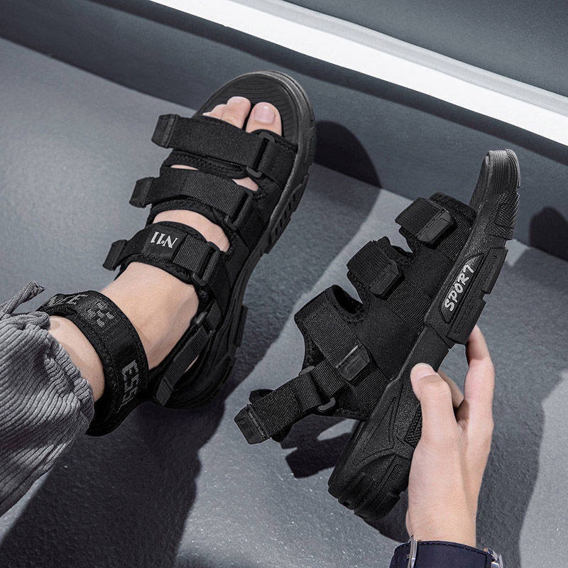 Giày sandal đế dày thời trang mùa hè năm 2021 dành cho nam