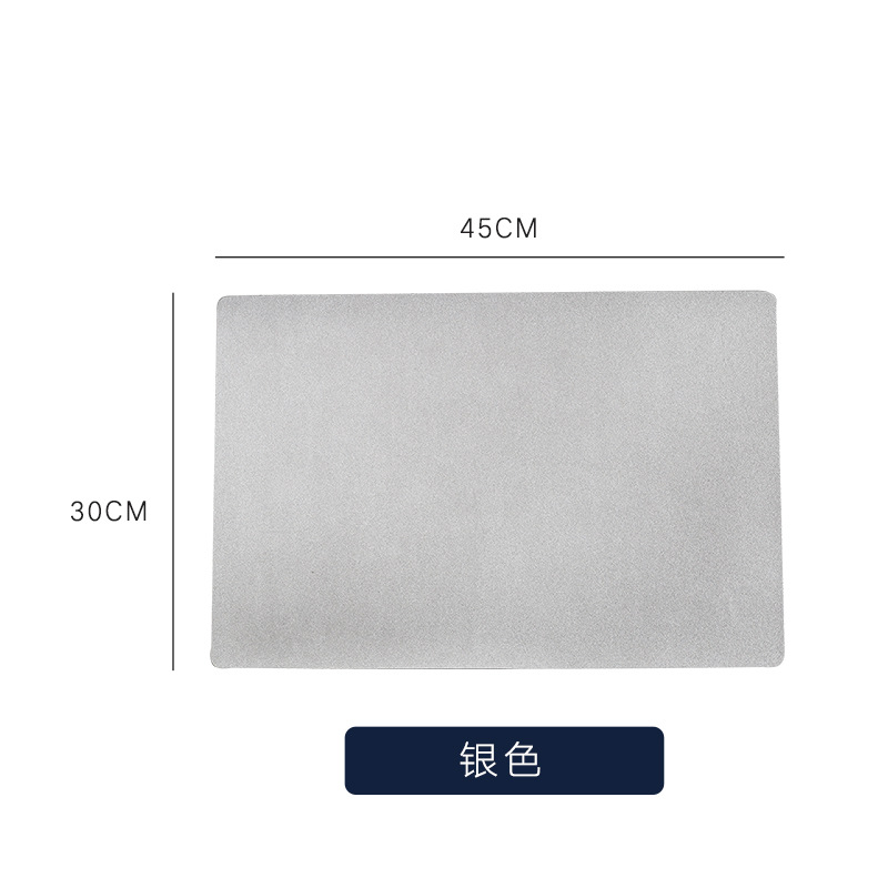 Thảm Lót Bàn Ăn Chất Liệu Da Pu Chống Thấm Nước Chịu Nhiệt Tốt