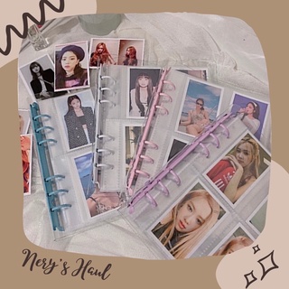 Sổ đựng card - Binder kèm 25 sheet 4 ô ( đựng 100-200 card)