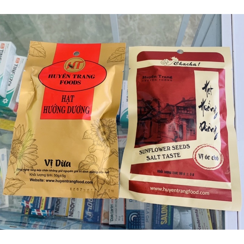 Hướng Dương ChaCha Vị dừa/ vị Óc chó 50g (Siêu Ngon)