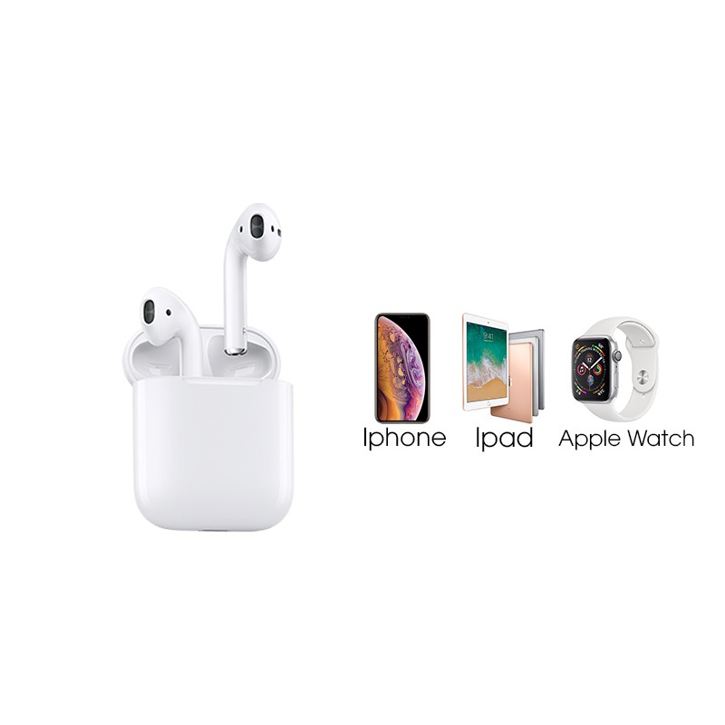 Tai nghe airpods 2 Phiên Bản Cao Cấp Nhất - Dùng cả IOS và Android BAỎ HÀNH 6 THÁNG 1 ĐỔI 1 | BigBuy360 - bigbuy360.vn