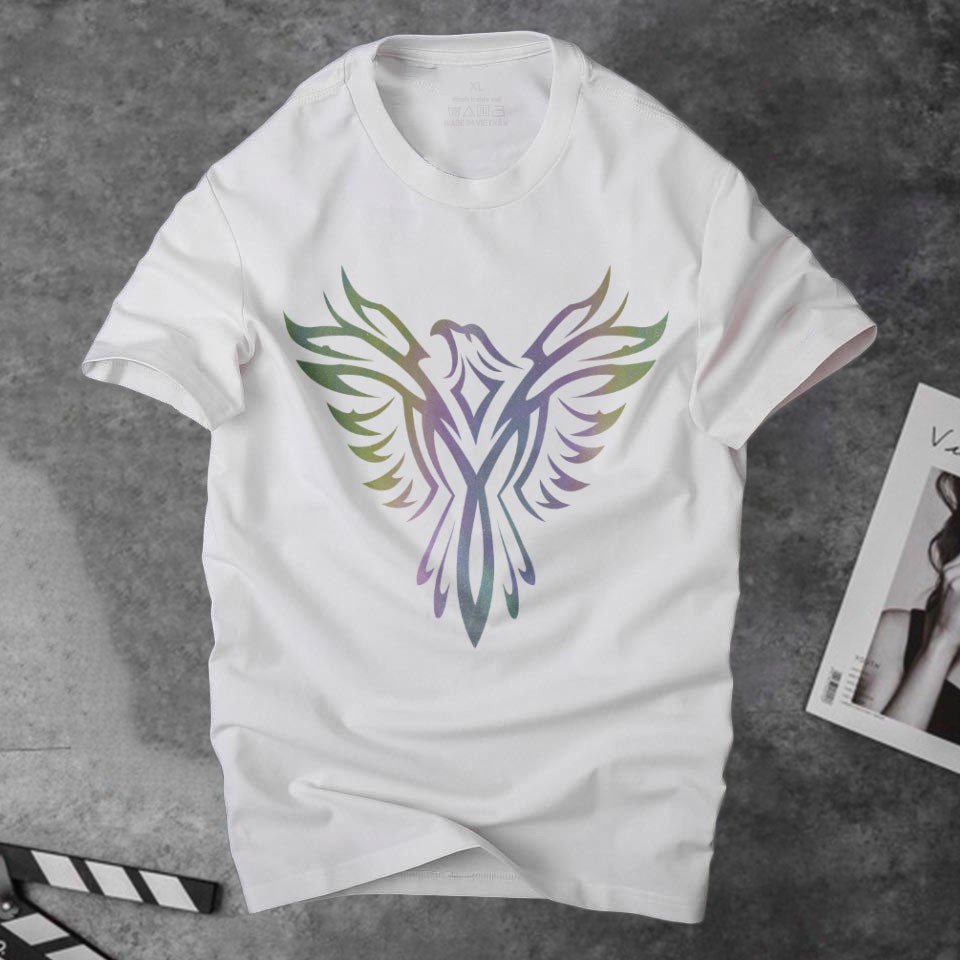 Áo phông nam đại bàng phản quang 7 màu  cá tính ,áo nam vải cotton 4 chiều cao cấp thoáng mát