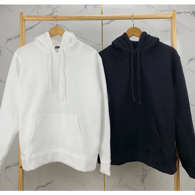 Áo hoodie nam 6 màu form rộng dày có big size mẫu áo khoác chui đầu trơn vải dầy  MinishopVN