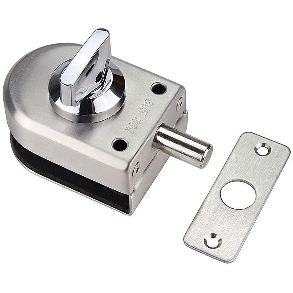 Khóa Cửa Kính Bằng Thép Không Gỉ 304 Chống Trộm Chất Lượng Cao