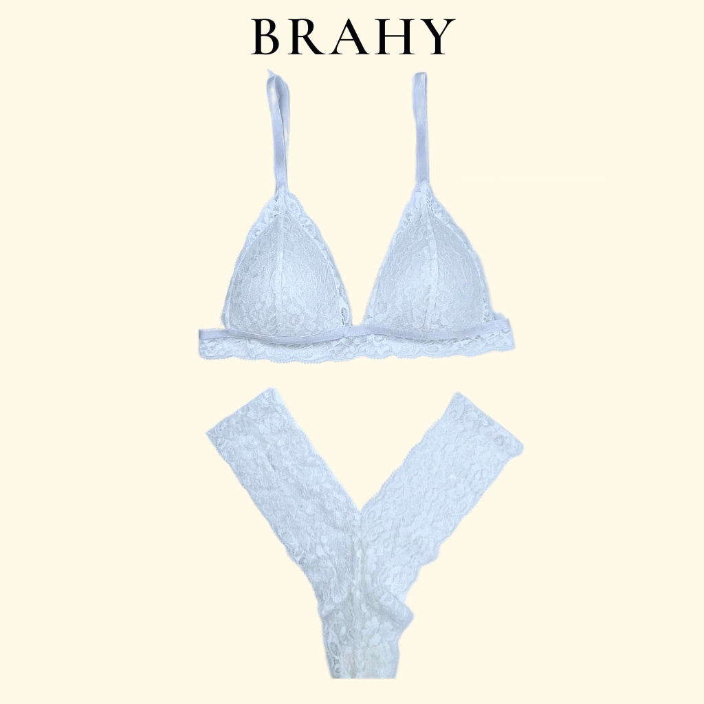 Bộ đồ lót bralette vải ren cao cấp gợi cảm quyến rũ BRAHY 025