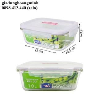 hộp cơm thủy tinh lock&lock - hộp cơm thủy tinh