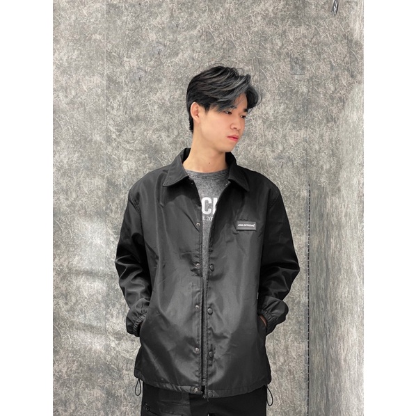 Áo Khoác JOG Jacket Basic Unisex Nam Nữ Form Rộng Chất Dù 2 Lớp