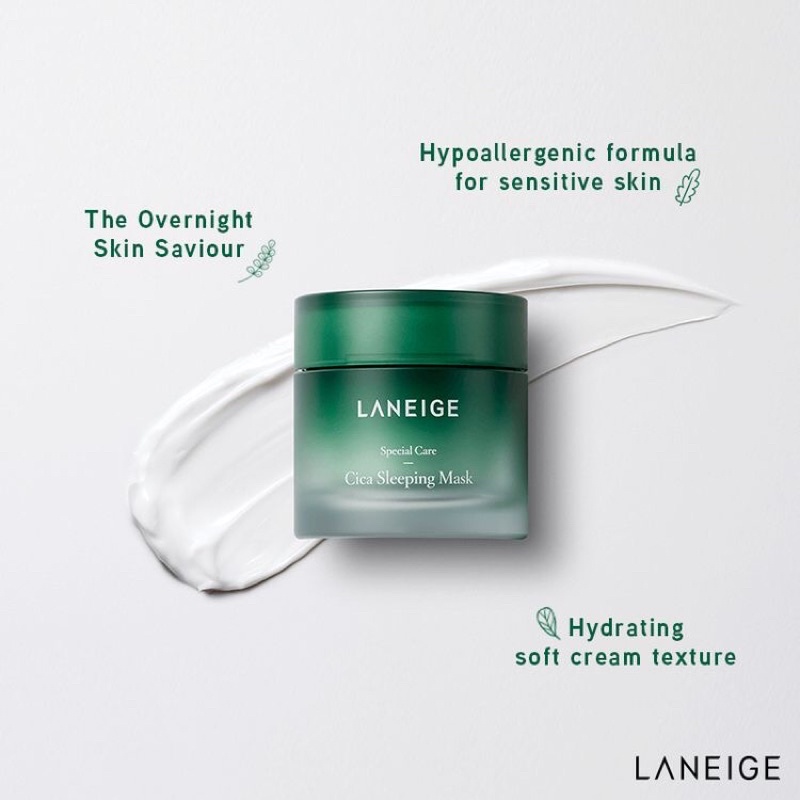 [Authentic] Mặt nạ ngủ LANEIGE Cica Sleeping Mask EX 60ML | BigBuy360 - bigbuy360.vn
