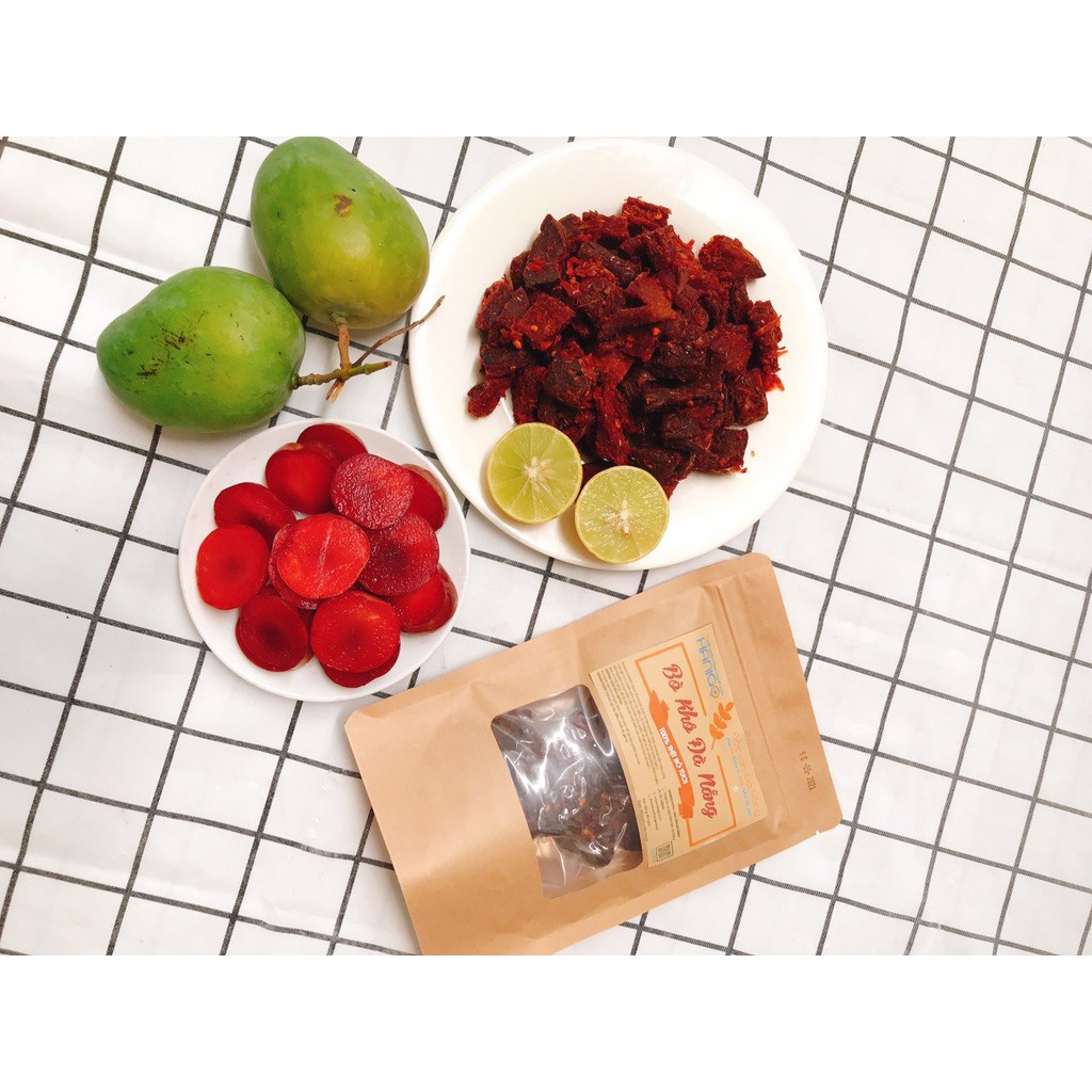 Bò viên cay vừa, bò khô miếng vuông ngon nhức nách ăn là  "nghiền"