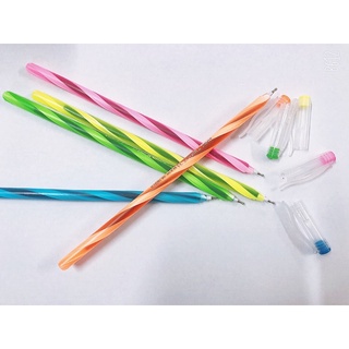Bút nến xanh văn phòng phẩm đầu ngòi 0,5mm có nắp cao cấp - 1 cái - văn phòng phẩm -HOKAMI STORE