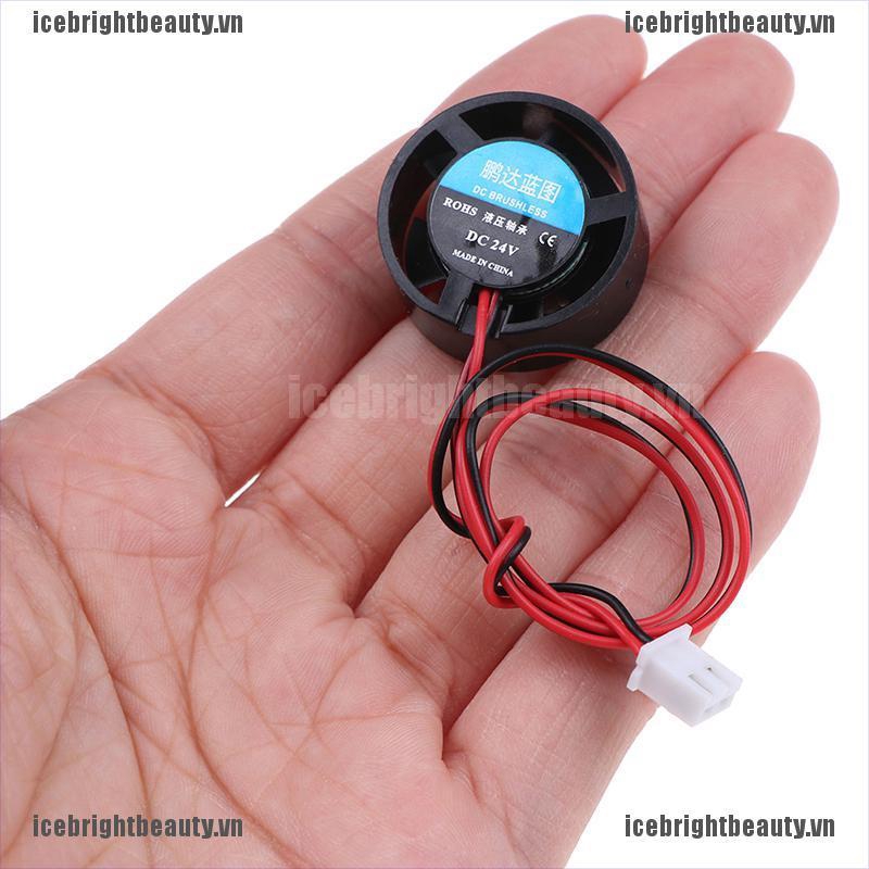 Quạt tản nhiệt mini gắn đèn led 25.5x10mm 5v 9v