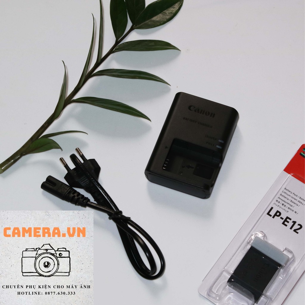 SẠC Canon LC-E12 cho PIN CANON LP-E12 ( LP E12 ) cho CANON EOS M10, M50, 100D