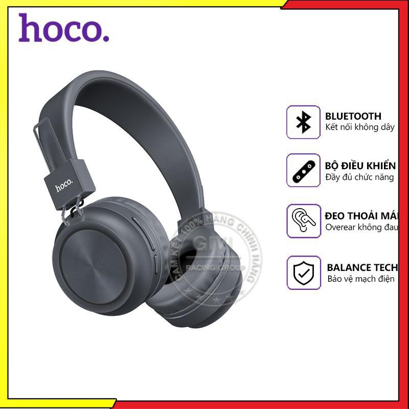 Headphone Bluetooth Hoco W25 V5.0 hỗ trợ mic, tương thích nhiều thiết bị