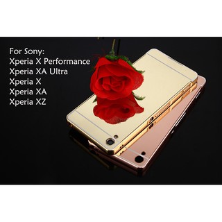Ốp điện thoại tráng gương cho Sony Xperia X Performance XZ / XA