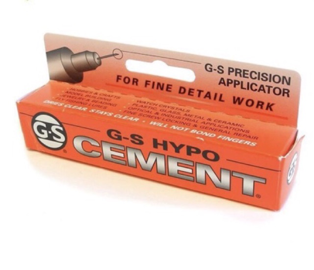 Keo Hypo Cement G-S dán kính đồng hồ