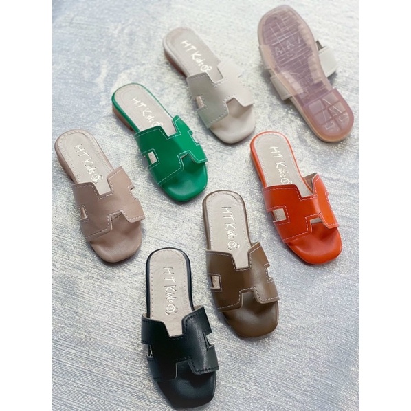 Dép lê Hm  trẻ em lót đế đẹp chắc chắn  cho bé gái