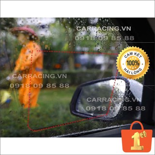 Bộ 04 Miếng Dán Chống Đọng Nước Kính Hông Và Gương Chiếu Hậu Ô Tô, Xe Hơi Cao Cấp (FREE SHIP ĐH>50k)