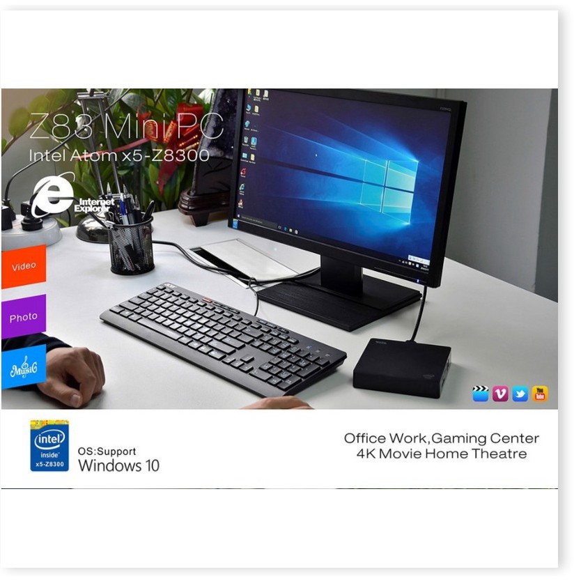 🇳 🇪 🇼 PC mini Intel Z8350 Ram 2G  ®️ | BigBuy360 - bigbuy360.vn