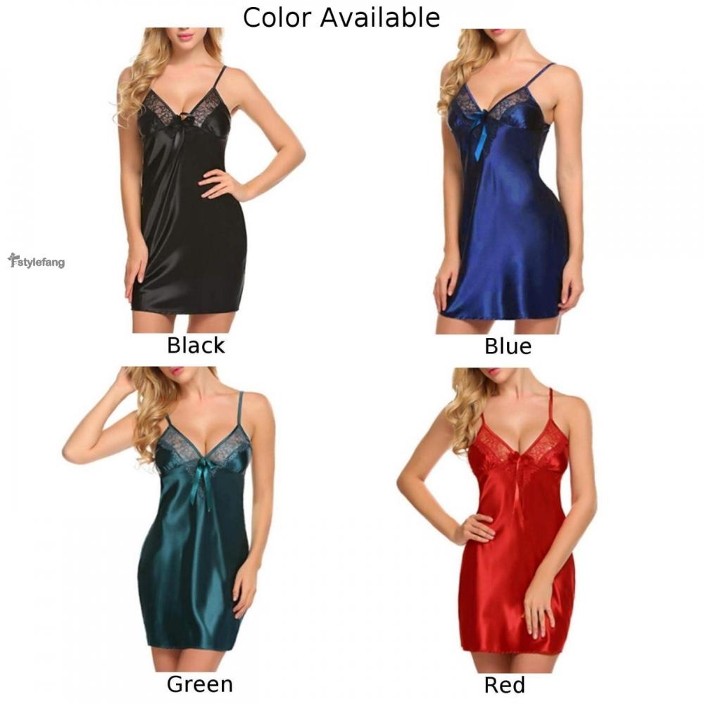 Đầm ngủ lụa phối ren hoa thiết kế quyến rũ cho phái nữ
 | BigBuy360 - bigbuy360.vn