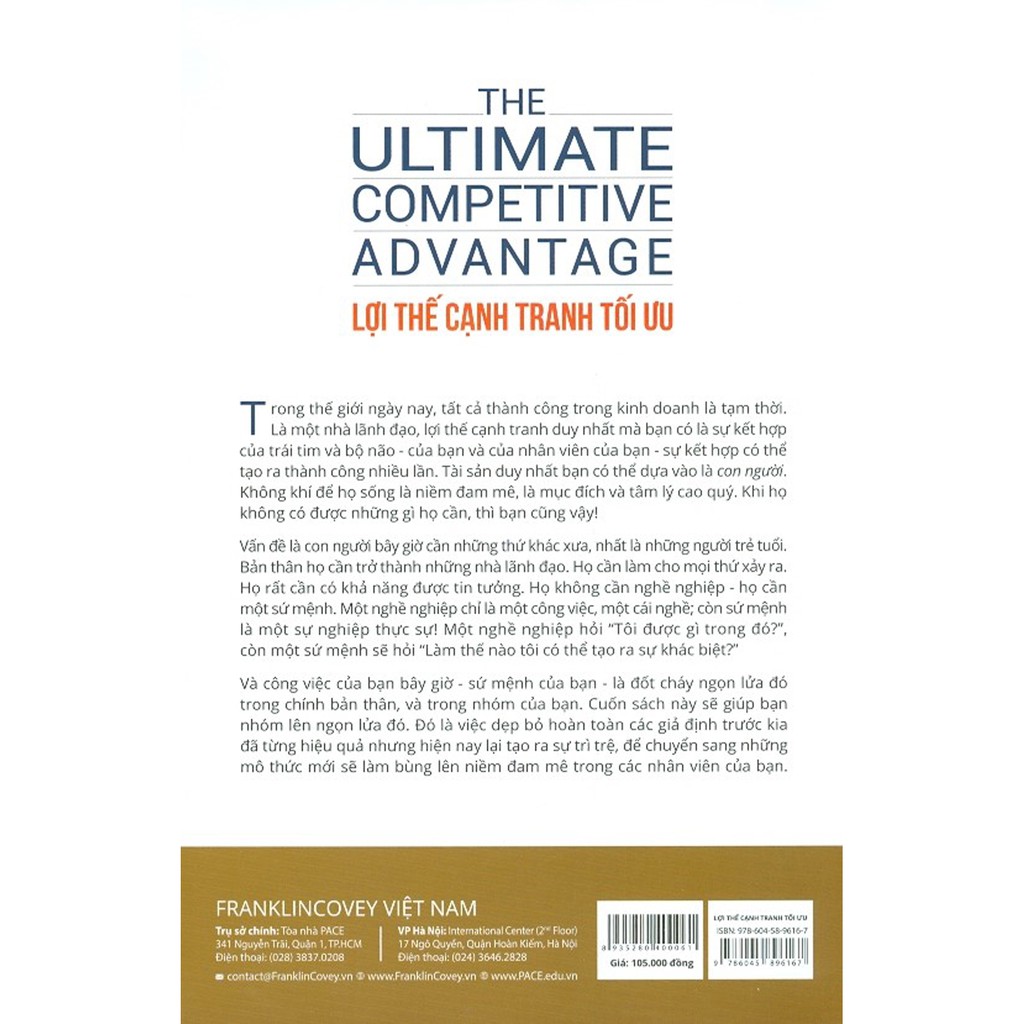 Sách - Lợi Thế Cạnh Tranh Tối Ưu