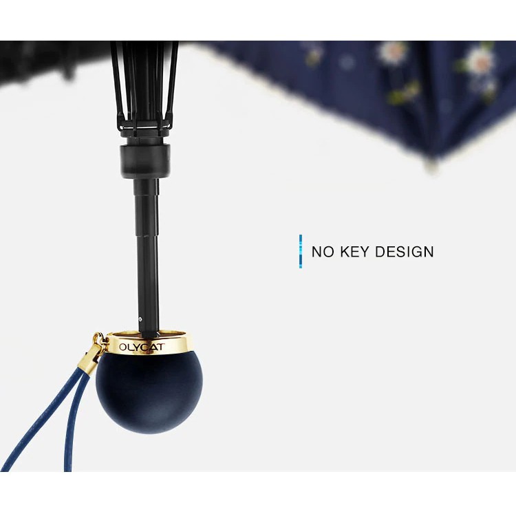 Ô dù cao cấp OLYCAT mini chống tia UV - Mẫu Floral