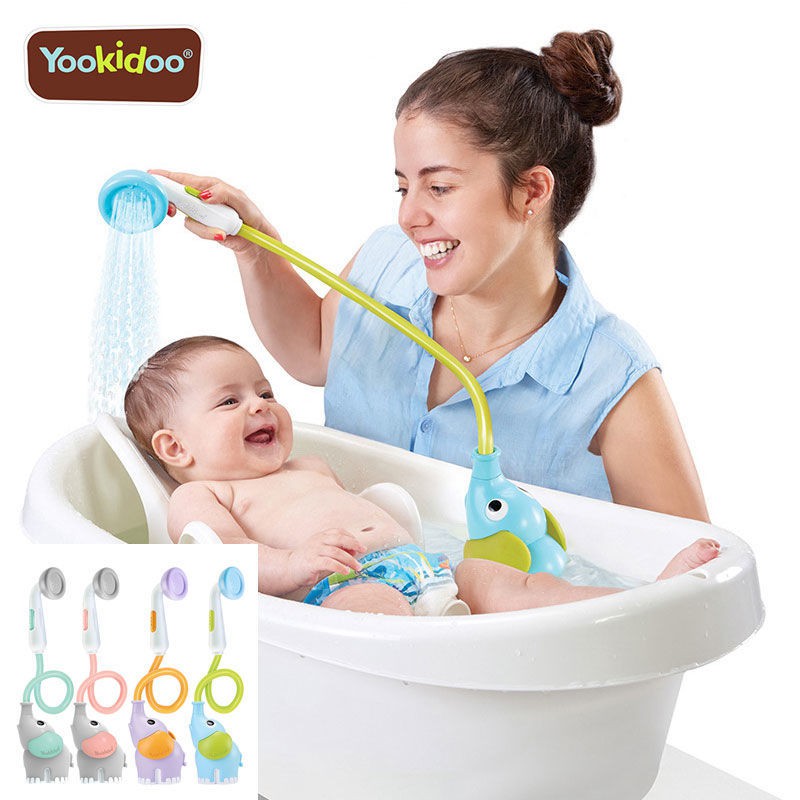 Cheetos nhỏ yookidoo phun nước như vòi hoa sen đầu nước đồ chơi trẻ em phòng tắm đồ chơi trẻ em phòng tắm