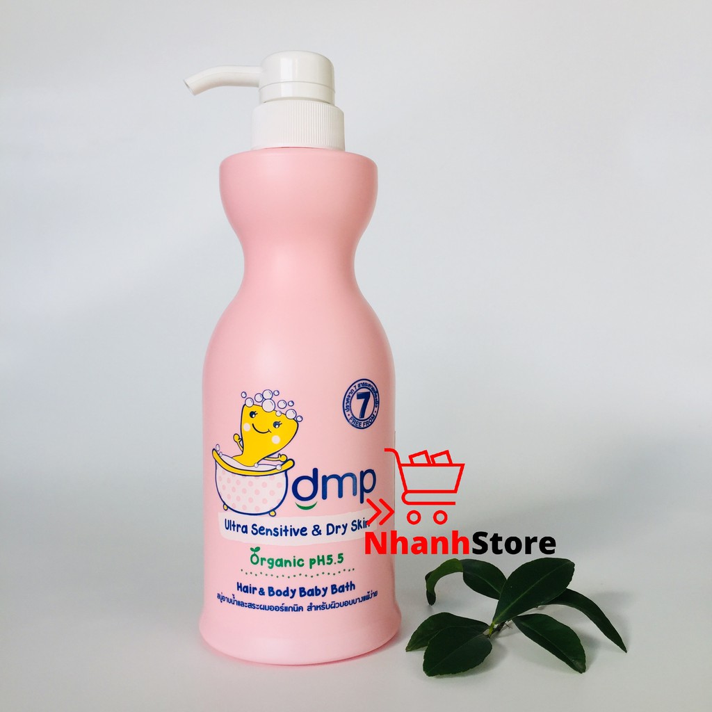 Sữa Tắm Gội Toàn Thân Dermapon 480ml Cho Bé - Thái Lan