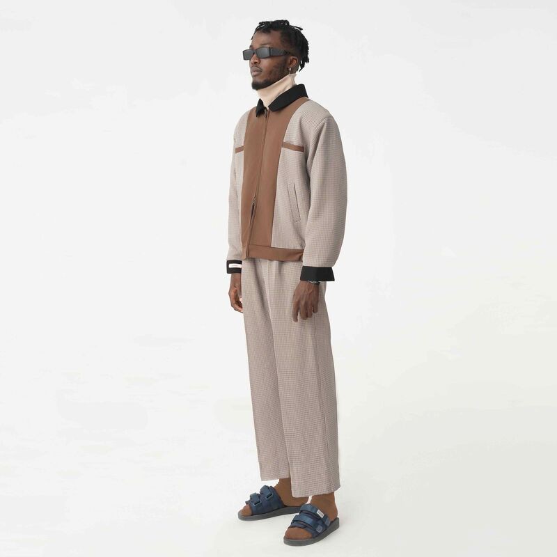 Quần Tây AODEC Two Trousers - Brown Caro